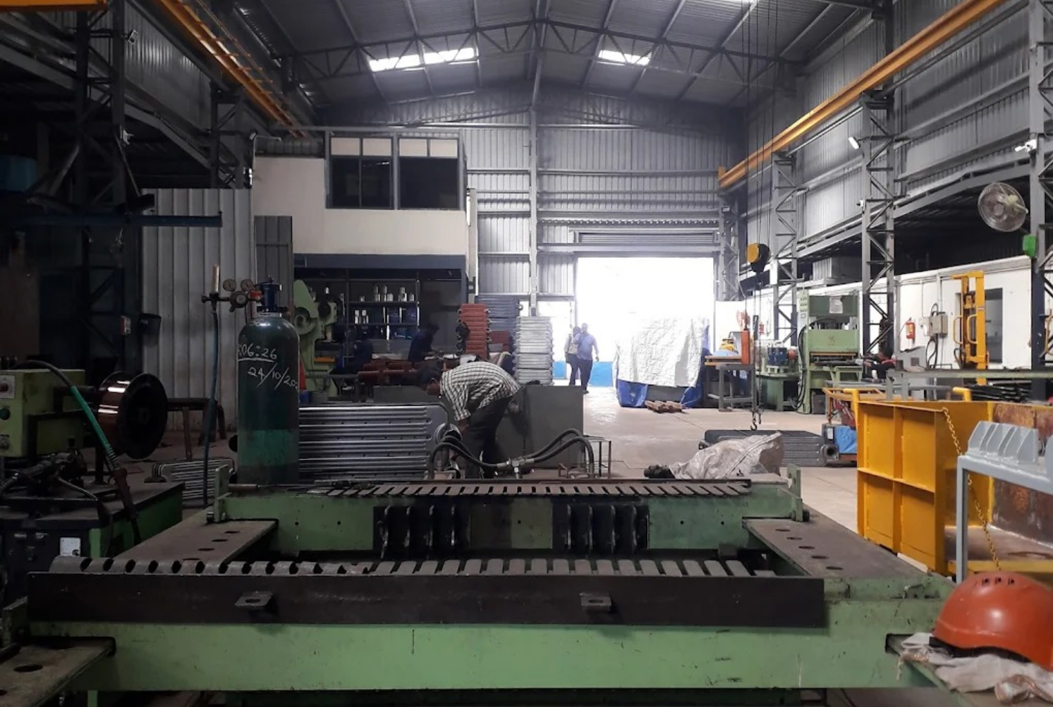 Transformer radiator manufacturing facility